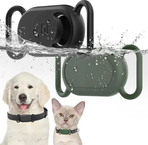 Miniatura 9 de Funda para collar de perro (2 unidades) para Galaxy Smarttag2, funda de silicona impermeable para gato, accesorio de cubierta protectora resistente