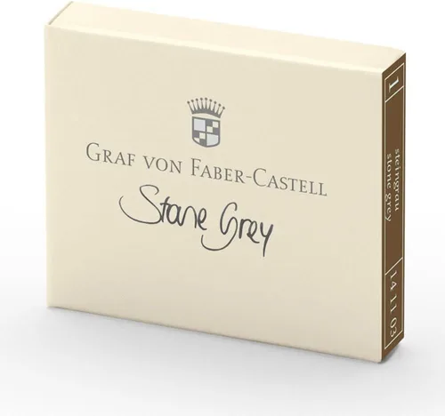 Miniatura 3 de Faber Castell - Cartucho de tinta gris piedra 141103, 6