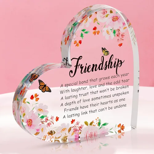 Miniatura 26 de VELENTI Regalos para Tía de Sobrina – Pieza de Rompecabezas de Bloque Acrílico Grabado – Lindo Regalo de Tía con Hermoso Dicho Pisapapeles