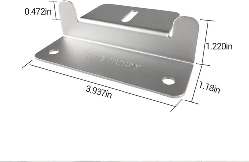 Miniatura 7 de Renogy Panel solar monocristalino de 50 vatios y 12 voltios (diseño compacto) y soportes Z de montaje en panel solar, construcción ligera