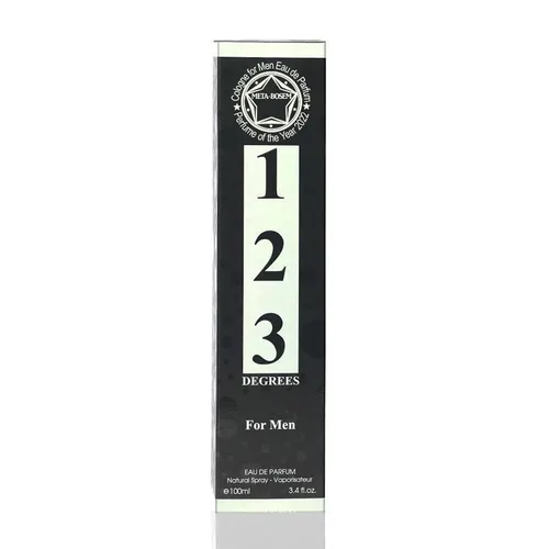 Miniatura 2 de Eau de Parfum de Colonia para hombre, 123 grados, espray natural, elemento floral, aroma masculino, gran regalo de vacaciones, para uso durante todo