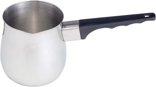 Miniatura 9 de Fino Cafetera Turca de Acero Inoxidable - Calentador Profesional 18/8 para Estufa para Café, Leche, Té, Chocolate Caliente - Deliciosas Bebidas