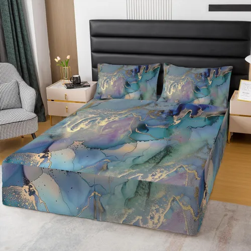 Miniatura 10 de Falda de cama individual de girasol, flores soleadas con esquinas divididas, faldas de cama bohemias florales amarillas, falda de cama para plantas