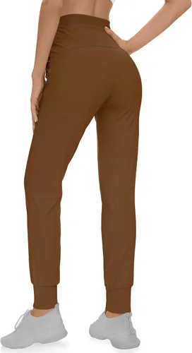 Miniatura 2 de TARSE Pantalones deportivos para mujer con bolsillos y cordón para correr