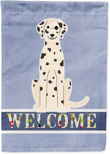 Miniatura 203 de Caroline's Treasures BB5622GF Airedale - Bandera de bienvenida para jardín, bandera decorativa para patio, exteriores, patio, parterres