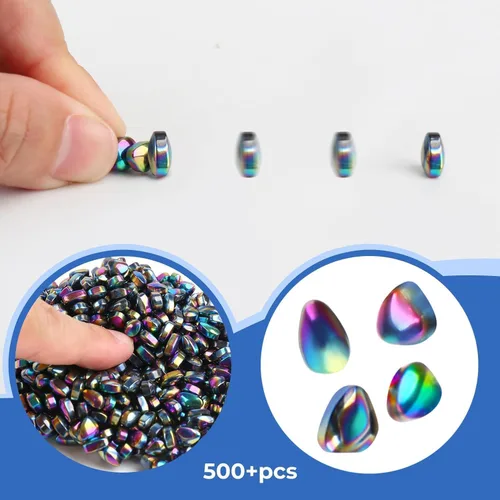 Miniatura 5 de 550 piezas de masilla, juguetes fidget, juguetes fidget para adultos, juguetes sensoriales, regalos para adultos, juguetes fidget de escritorio