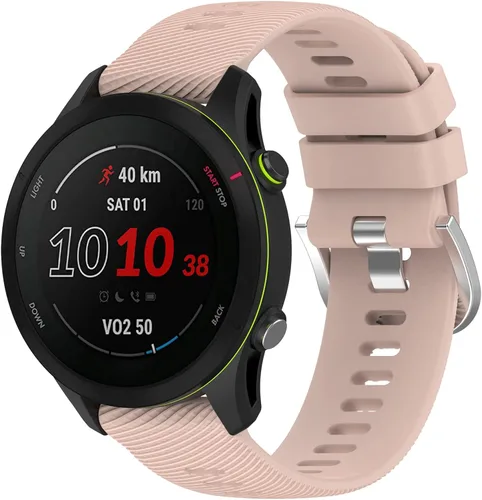 Miniatura 2 de TenCloud Paquete de 10 correas de silicona para reloj de 0.709 in compatibles con Garmin Vivoactive 4S/Vivomove 3S/Venu 2S/Forerunner 255S 265S