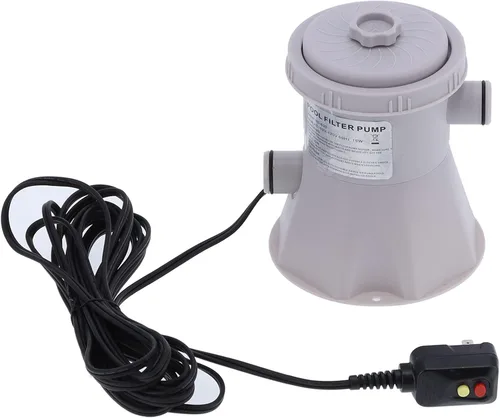 Miniatura 4 de Bomba de filtro de piscina con protección GFCI para piscinas sobre el suelo Cartucho Bomba de filtro de piscina 300GPH Tarifa para piscinas