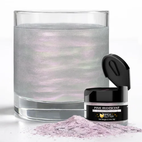 Miniatura 35 de Brew Glitter - Purpurina comestible para bebidas, cócteles, cerveza, adornar bebidas Certificado Kosher y Halal 100% comestible y de grado Azul
