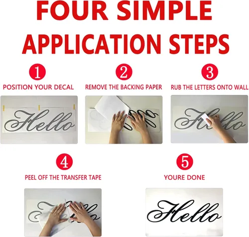 Miniatura 3 de AnFigure Calcomanías de pared de oficina, calcomanías inspiradoras de pared, citas motivacionales de trabajo en equipo, mujeres, éxito, aula, No