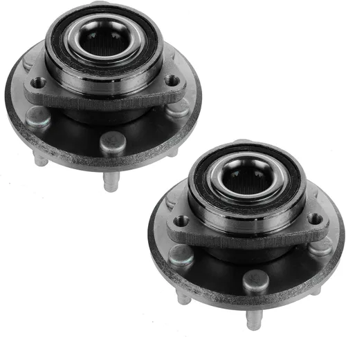 Miniatura 142 de TRQ Juego de buje y rodamiento trasero de 2 piezas compatible con Audi TT 2000-2006 TT Quattro, Volkswagen Beetle 1998-2010, Golf 1998-2005, Jetta