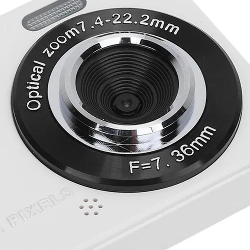 Miniatura 9 de Cámara digital vintage de 50 MP 1080P, cámara compacta de apuntar y disparar, enfoque automático con zoom 16X, cámara retro regalo