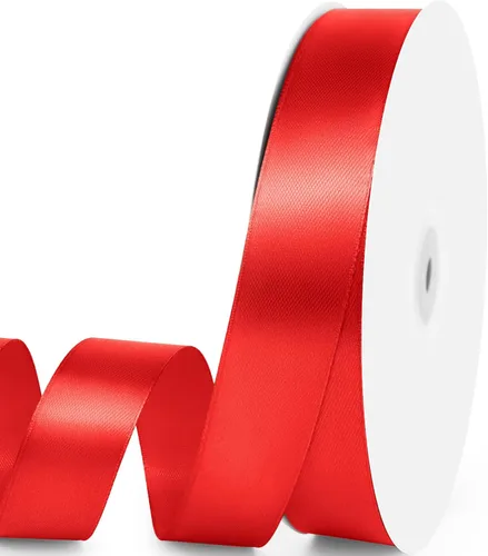 Miniatura 39 de Cinta de satén de 5/8" x 100 yardas - Cinta de seda naranja otoñal con carrete - Ideal para envolver regalos, ramos florales, manualidades