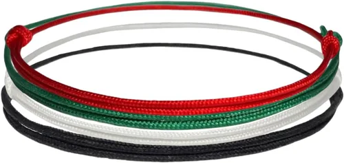 Miniatura 30 de World Cup Countries Soccer Flag Cord Bracelet for Men or Women - Country flag Pulsera bandera Pais Copa Mundial Futbol Hombre Mujer - Sports String