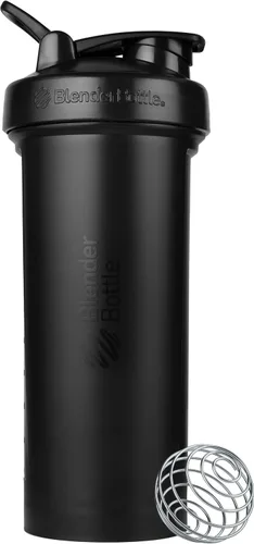 Miniatura 14 de BlenderBottle Classic V2 Botella mezcladora perfecta para batidos de proteínas y preentrenamiento, 28 onzas, color ciruela