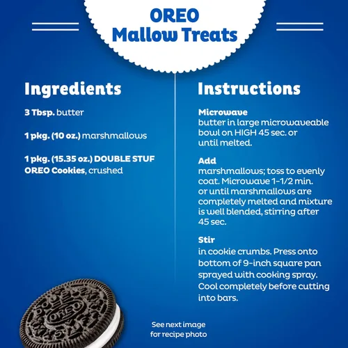 Miniatura 12 de Galletas de doble relleno OREO Chocolate, Tamaño Familiar, Paquetes de 3