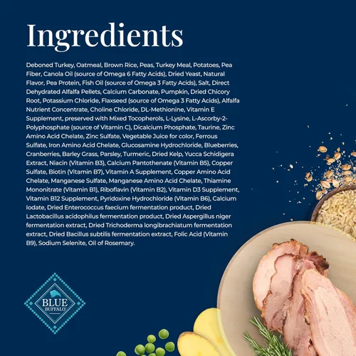 Miniatura 5 de Blue Buffalo Basics Alimento seco para perros adultos, cuidado de la piel y el estómago, dieta de ingredientes limitados para perros, receta