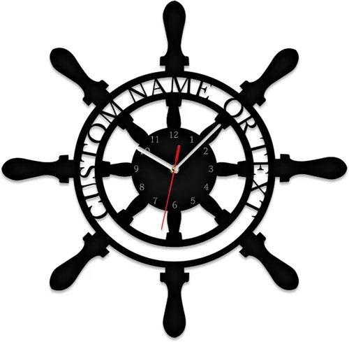 Miniatura 11 de Reloj de Pared Personalizado para Garaje, Letrero de Metal para Garaje Reloj de Pared de Herramientas Mecánicas de Reparación de Automóviles con Luz