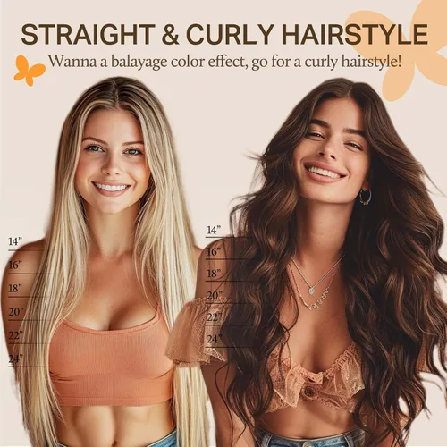Miniatura 9 de DOORES Extensiones de cabello humano real, color negro azabache, 5.64 oz, 7 unidades, 24 pulgadas, cabello Remy liso natural con clip, trama