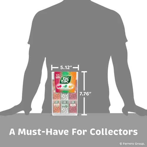 Miniatura 10 de Tic Tac Paquete Variedades Mega Caja, Paquete a Granel de 27 Paquetes, Cereza, Mentas Frescas, Naranja, Refrescantes Mentas Afrutadas, Caja Clásica