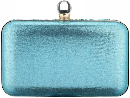 Miniatura 5 de Bolso de mano de noche de piedra multicolor brillante bolso de mano brillante con purpurina para boda, fiesta, baile de graduación