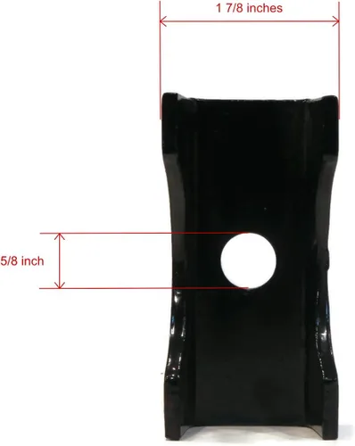 Miniatura 3 de Asiento de resorte de eje (SS-300) - para ejes de remolque con diámetro de 3" - Individual