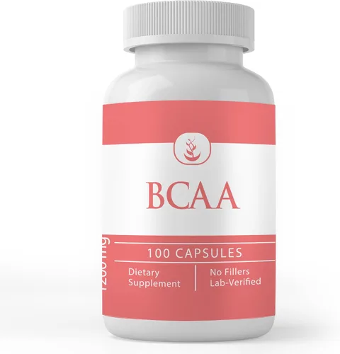 PURE ORIGINAL INGREDIENTS BCAA, (100 cápsulas) siempre puro, sin aditivos ni rellenos, verificado por laboratorio