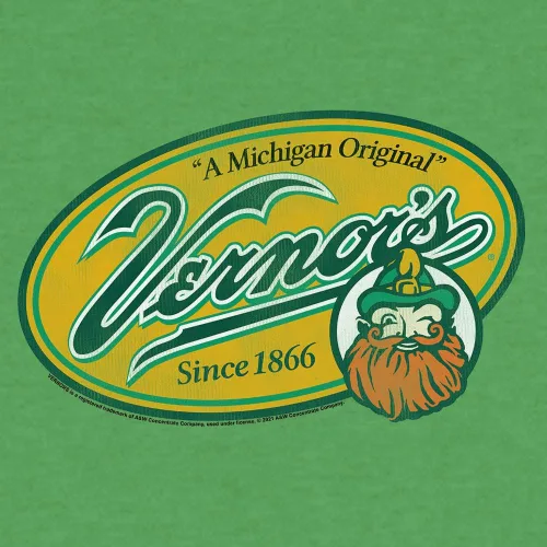 Miniatura 2 de Tee Luv Faded Vernor's Ginger Ale - Camiseta Vernors A Michigan Original Soda