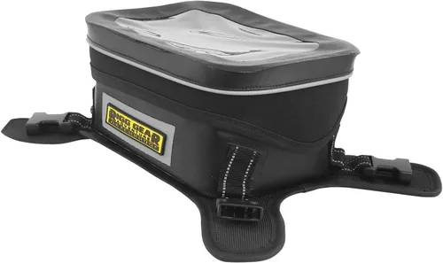 Nelson Rigg Hurricane Dual Sport/Enduro - Bolsa de tanque impermeable, color negro y gris
