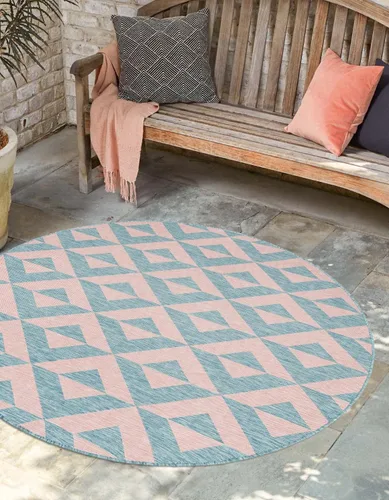 Miniatura 16 de Unique Loom Jill Zarin Outdoor Collection - Alfombra rectangular (2 pies 2 pulgadas x 3 pies 1 pulgadas, rectangular, beige y marrón)