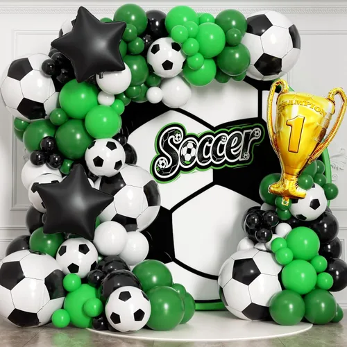 Miniatura 6 de Kit de arco de globos negros y marrones, 184 piezas de guirnalda de globos color negro y marrón desnudo para baby shower de vaquero occidental