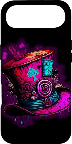 Miniatura 27 de Funda para iPhone 12/12 Pro We're All Mad Here Pink Steampunk Alicia en el país de las maravillas