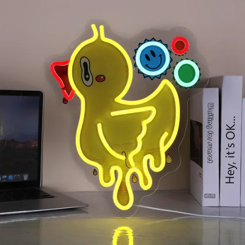 Miniatura 8 de Adorable letrero de neón de helado LED para decoración de pared, luz USB y batería para habitación de niños, dormitorio, sala de juegos, regalo
