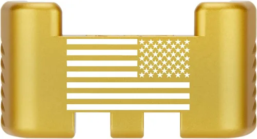 Miniatura 90 de NDZ Performance Placa trasera de aluminio con asistencia deslizante para Glock 1-5 Glock 17 19 19 19 x 22 23 24 26 27 31 32 33 34 35 45 47 49, Rojo