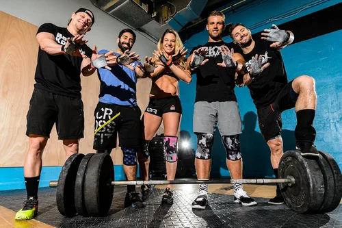 Miniatura 4 de Bear KompleX - Manoplas de agarre de cuero de 3 agujeros para entrenamientos, dominadas, levantamiento de pesas, gimnasia WOD, agarres de palma