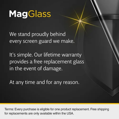 Miniatura 5 de magglass Protector de pantalla de privacidad para Samsung Galaxy S22 Ultra templado tintado (S22-ULTRA 6.8 pulgadas)