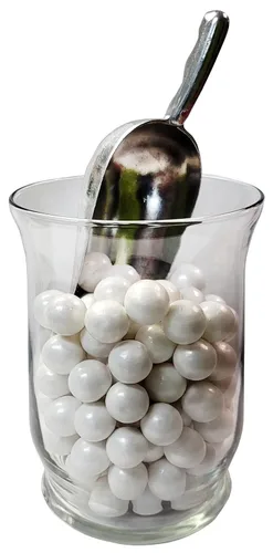 Miniatura 4 de White Pearl Gumballs - Bolsa a granel de 1 pulgada a 2 libras para eventos corporativos y bodas, deliciosas bolas de goma de mascar comestibles