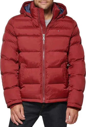 Miniatura 6 de Tommy Hilfiger - Chaqueta acolchada con capucha de relleno alternativo para hombre (tallas estándar y para personas grandes y altas)