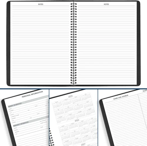 Miniatura 8 de AT-A-GLANCE - Libro de citas y agenda semanal de 2026, 8-1/4 x 11 pulgadas, grande, color negro (709500526)