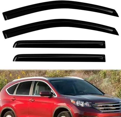 Miniatura 35 de Viseras de ventana protectores de lluvia para Chevy Equinox 2018 2019 2020 2021 2022 2023 2024