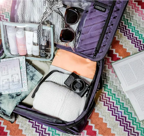 Miniatura 4 de AMERICAN TOURISTER Zoom Turbo Softside - Equipaje con ruedas giratorias expandible Púrpura Zoom Turbo Softside - Equipaje con ruedas giratorias