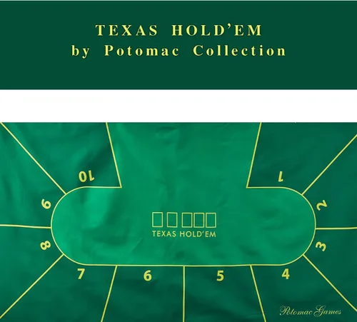 Miniatura 2 de Juego de blackjack de mesa de póquer: juega juegos de casino con el juego de póquer Texas Holdem en mantel verde o juego de gato negro sobre tapete