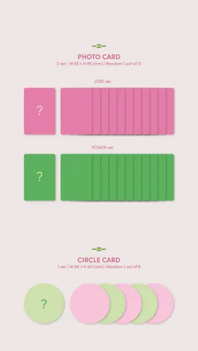 Miniatura 5 de STAYC WE NECESITA AMOR 3er álbum individual Power Version 68p PhotoBook+1p STAYC Oficial Frangrance Card+1p PhotoCard+1p Circle Card+Tracking Sellado