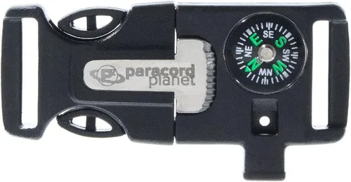 Miniatura 6 de Paracord Planet Hebillas y hebillas de silbato de supervivencia de emergencia de liberación lateral de plástico – Elige entre 1/2", 5/8" o 3/4