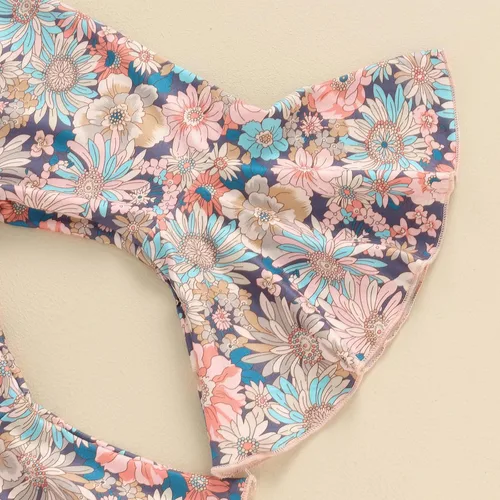 Miniatura 56 de Sejardin Ropa de verano para bebé y niña, recién nacida, manga corta, con letras, mameluco elástico con diadema