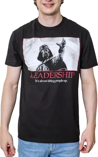Miniatura 2 de STAR WARS Darth Vader Leadership - Camiseta con póster motivacional para hombre