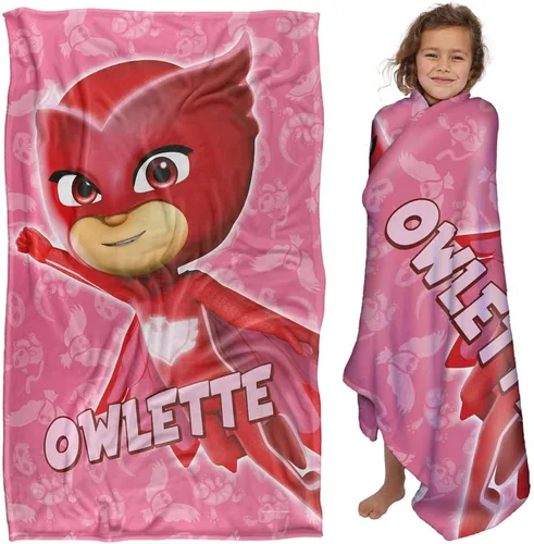 Miniatura 10 de LOGOVISION PJ Masks - Manta de personaje Catboy para niños, manta sedosa al tacto, 36 x 58 pulgadas