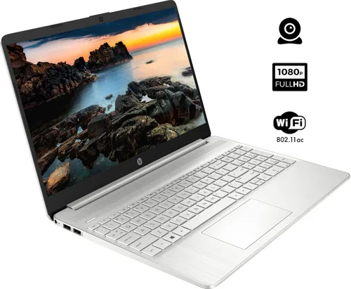 Miniatura 2 de HP Laptop 15 2022, pantalla Full HD de 15.6 pulgadas, procesador AMD Ryzen 5 5500U Hexa-Core, 32 GB DDR4 RAM, 1 TB PCIe SSD, cámara web, HDMI