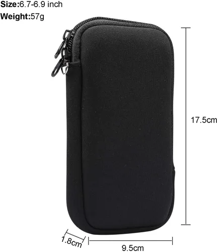 Miniatura 6 de Funda de neopreno para teléfono celular con cremallera para Samsung Galaxy S26 Ultra S25 Ultra S24 Ultra S23 Ultra A17 A16 A26 A36 A56 A15 A25 A35