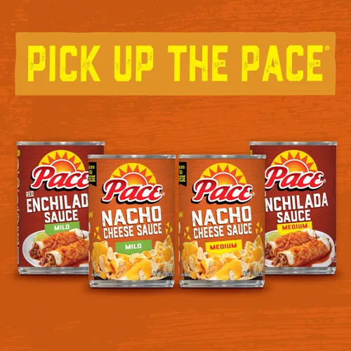 Miniatura 7 de Salsa de queso para nachos mediana Pace, lata de 10.5 onzas